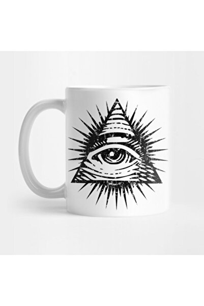 TatFast Illuminati All Seeing Eye Mug, Gift, Dowry, Presentation