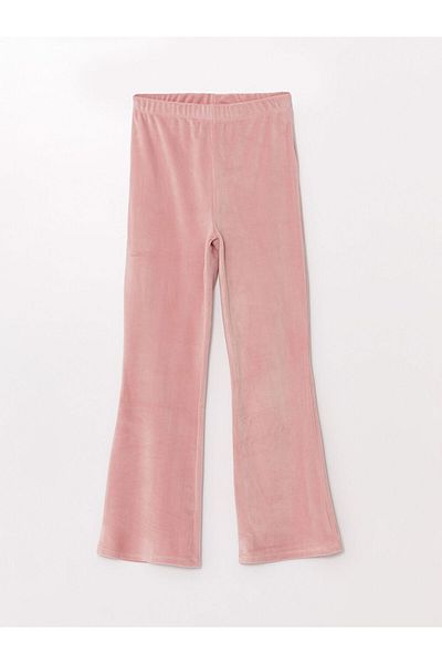 LC Waikiki Basic Velvet Φούτερ για Κορίτσια - Ελαστική μέση