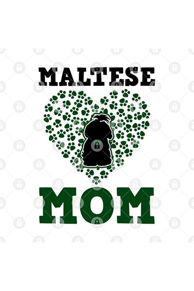 TatFast Maltese Mom - Hearts Dog Owner Gift Mug / Gift / Dowry / Presentation Holder