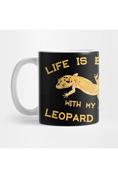 TatFast مجموعة هدايا وعرض من ليوبارد جيكو أوينر - كوب مضحك للأطفال