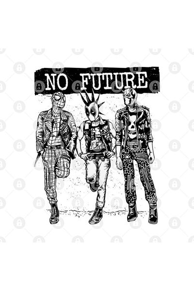 TatFast No Future for Punks Mug, Gift, Dowry, Presentation