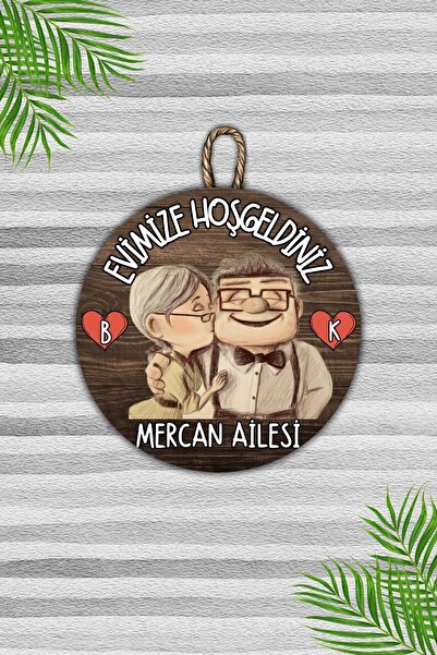 Dormot Home Ornament modern pentru ușă din lemn dulce - ușă dublă, literă per...