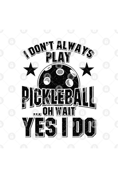 TatFast Pickleball - لا ألعب دائمًا، كوب هدية ومهر