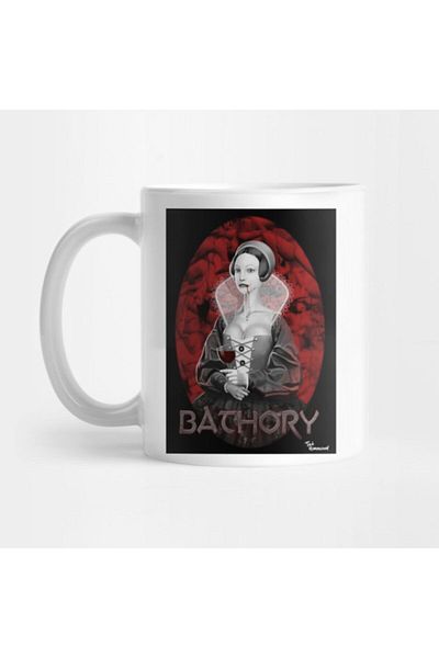 TatFast Vampire Queen Elizabeth Bathory - Gift, Dowry and Presentation Mug