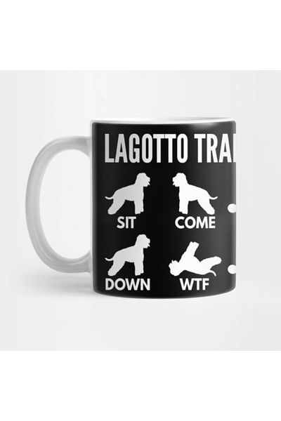 TatFast كوب Lagotto Training Lagotto Romagnolo Tricks، هدية، مهر، عرض