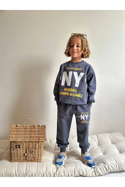 YİGİT BUTİK Boy's Set - Yigit Boutique Printed