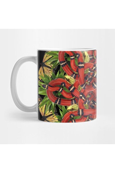 TatFast كوب Serpentarium Mandala، هدية، مهر، حامل عرض