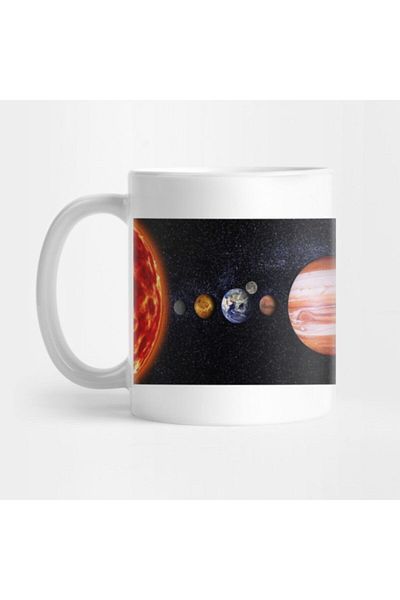 TatFast Fantasy Mug with Planets and Settings - Gift and Dowry Presentation