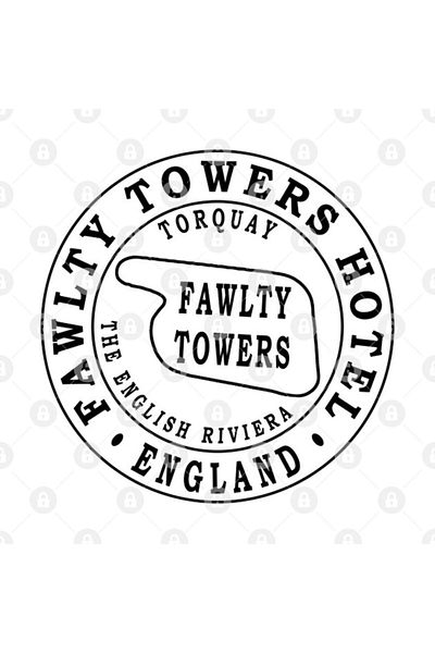 TatFast كوب فندق Fawlty Towers، هدية، مهر، حامل عرض