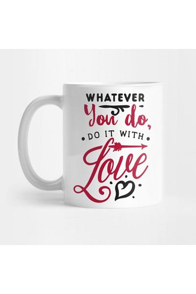 TatFast Whatever You Do, Do It with Love Mug, Gift, Dowry, Presentation