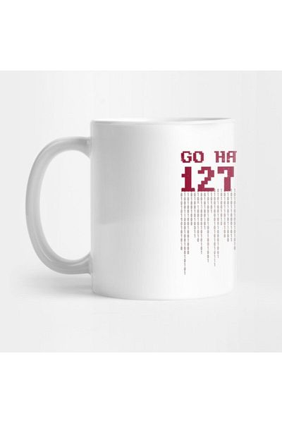 TatFast Network Engineer T - 127.0.0.1 كوب هدايا وحامل هدايا وعرض