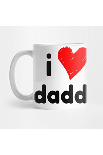 TatFast I Heart Love Daddy - حامل عرض نيسيي للأطفال، كوب ومهر هدية