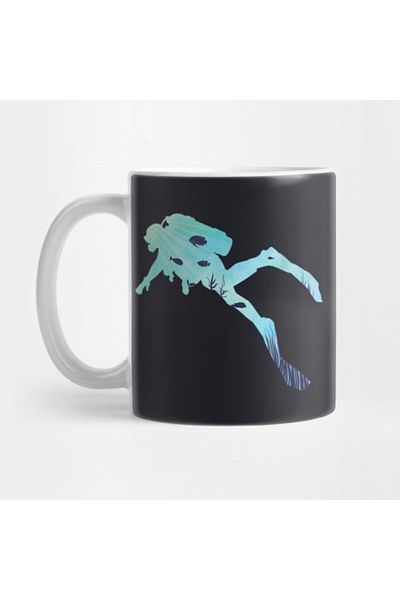 TatFast Cool Scuba Diving Diver Ocean Diving Enthusiasts Gift T Mug