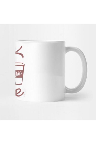 TatFast Gilmore Girls Drink Coffee Like A Gilmore Luke's Coffee T Gilmore Girls Fan Gift Brown Mug