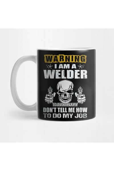 TatFast I Am A Welder T Shirt Mug