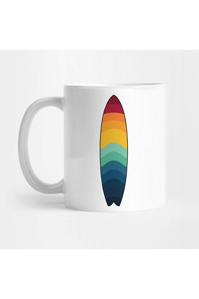 TatFast Surfer Ocean Wave Kitesurfing Mug - Gift, Dowry and Presentation Set