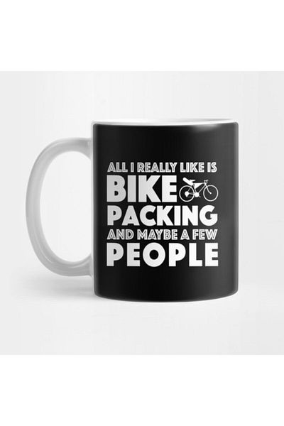TatFast Funny Bikepacking t Mug, Gift, Dowry, Presentation Holder