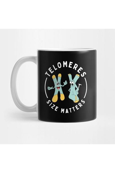 TatFast Telomeres Size Matters - هدية مضحكة لمدرس علم الأحياء، هدية للمهر