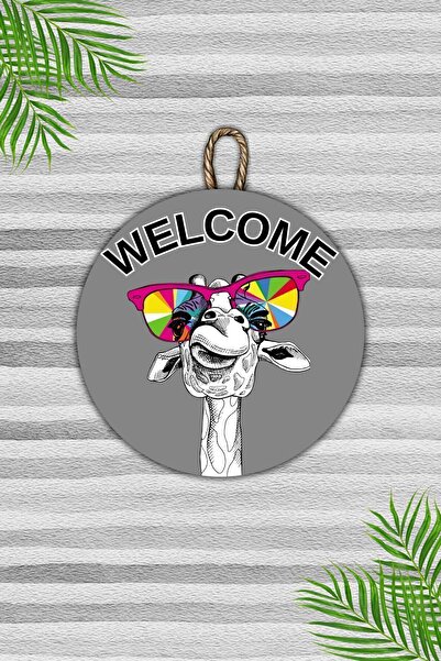 Dormot Home Ornament modern pentru ușă din lemn de podea gri - Ușă de perete ...