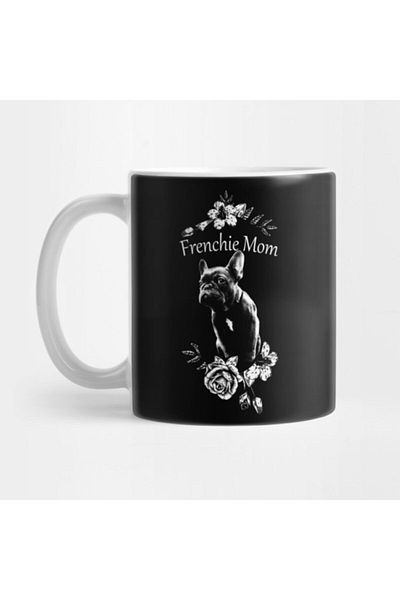 TatFast Frenchie Mom French Bulldog Dog Lover Dog Mom Frenchie Mommyfor Mother Pet Lover Funny Animal Mug