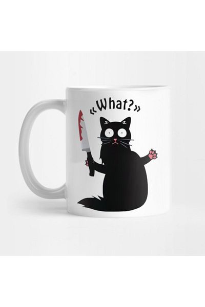 TatFast Cat What Mug, Gift, Dowry, Presentation