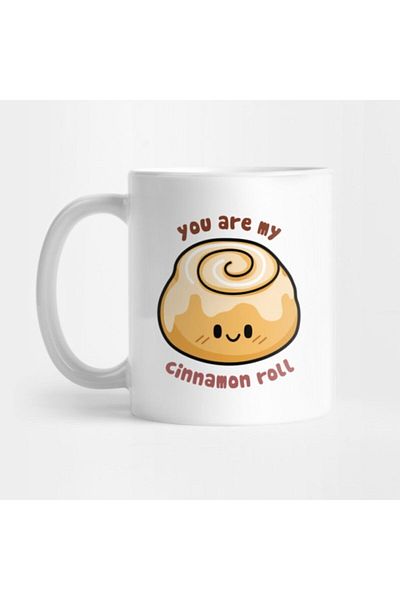 TatFast Cinnamon Roll Mug, Gift, Dowry, Presentation