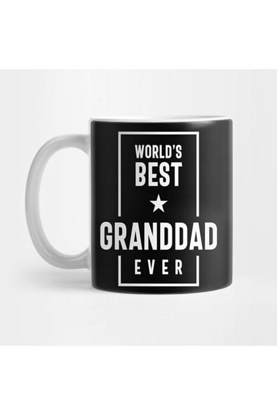 TatFast World's Best Granddad Ever Gift For Grandpa Fathers Day Mug