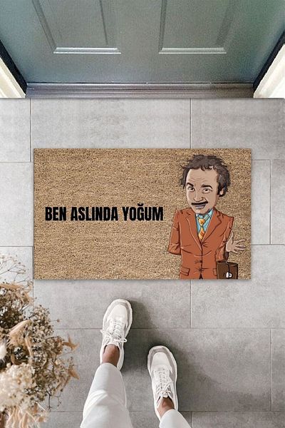 Dormot Home Modern Digital Print - Actually I'm Busy - Welcome Doormat
