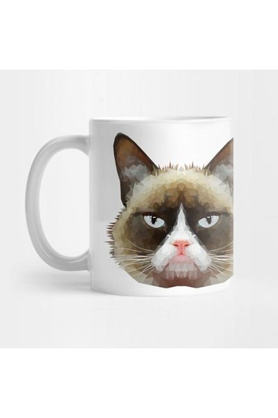 TatFast Grumpy Cat Mug, Gift, Dowry, Presentation Holder