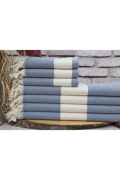 Fabric Box 100% bumbac natural - prosop de baie Diamond Peshtemal, prosop de plajă pentru baie turcească