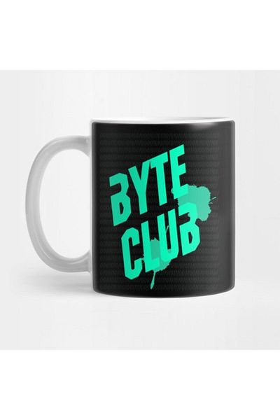 TatFast Byte Club Fighting Parody Computer Programming Hacking Mug
