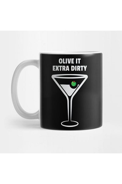 TatFast Olive It Extra Dirty For Martini Lovers And Cocktail Fanatics Mug