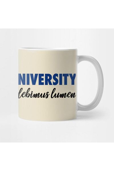 TatFast Columbia University - In Lumine Tuo Videbimus Lumen Mug