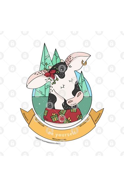 TatFast كوب بقرة، هدية، مهر، عرض