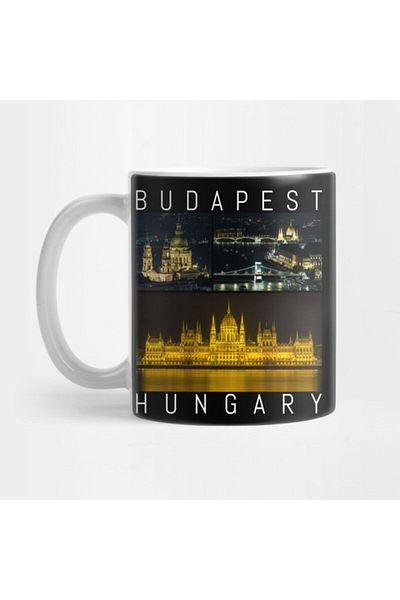 TatFast كوب تذكاري للمناظر الليلية الشهيرة في Budapest Hungary