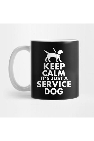 TatFast Calculate Service Dog Mug - Gift, Dowry and Presentation