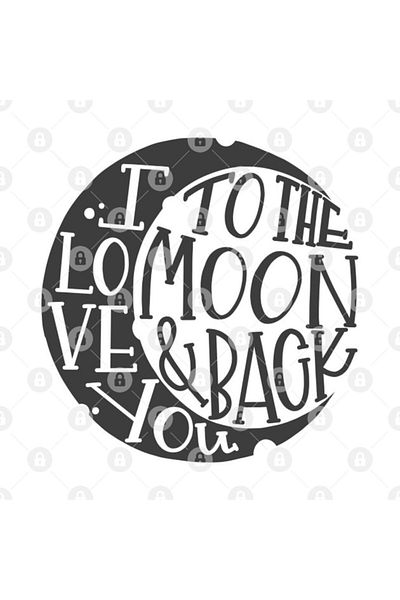 TatFast I Love You to the Moon and Back Mug, Gift, Dowry, Presentation