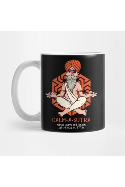TatFast Calm-A-Sutra Mug, Gift, Dowry, Presentation Holder