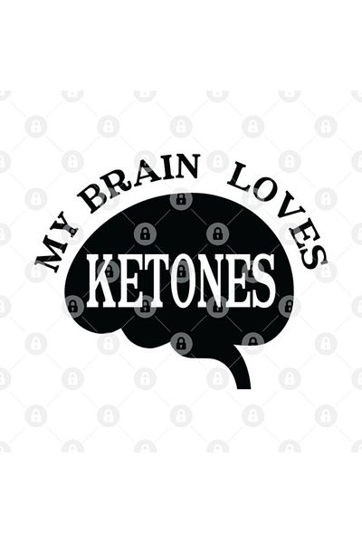 TatFast My Brain Loves Ketones Mug, Gift, Dowry, Presentation