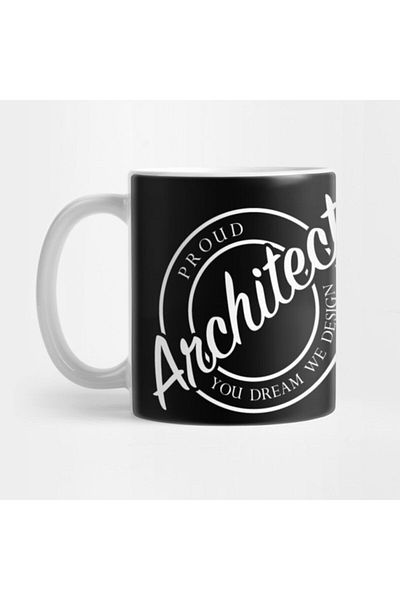 TatFast كوب من Proud Architect، هدية، مهر، حامل عرض