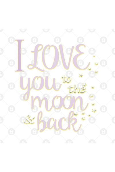 TatFast كوب I Love You To The Moon & Back، هدية، مهر، عرض