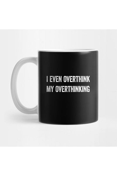 TatFast كوب I Even Overthink My Overthinking، هدية، مهر، عرض