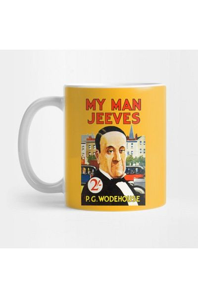 TatFast كتاب My Man Jeeves Vintage من Wodehouse - كوب، هدية، مهر، عرض