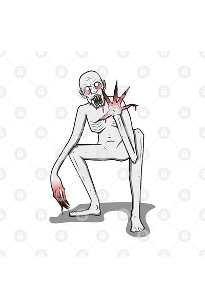 TatFast Scp 096 Shy Creepy Guy Secure Contain Protect Containment Cup