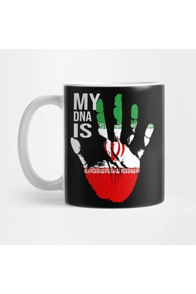 TatFast كوب دروبين إيراني مقرمش - هدية عيد الميلاد من My Dna Is Iranian