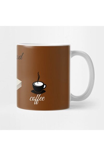 TatFast هدية عيد ميلاد، Cool T S، موسيقى، قهوة، كتاب، الحياة جيدة معكوب