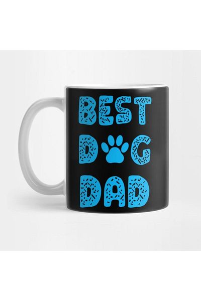 TatFast كوب Best Dog Dad، هدية، مهر، عرض
