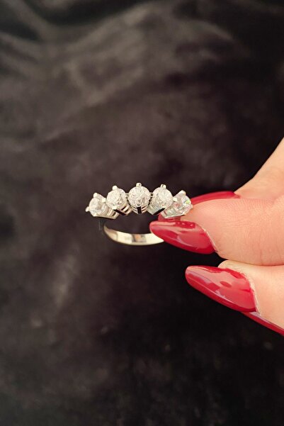 Fiyonk Kuyumculuk 14 Ayar Altın Beştaş Yüzük 3