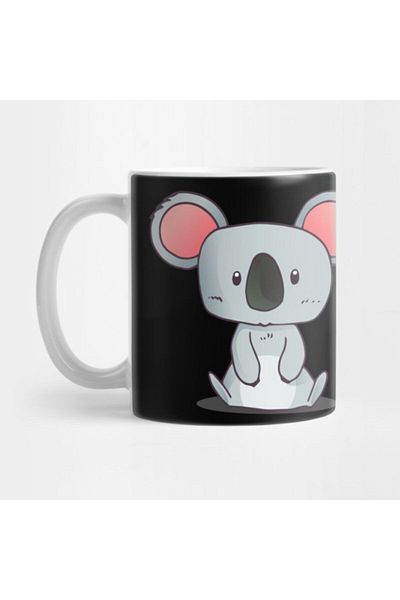 TatFast Koala Bear Patterned Mug - Suitable for Gift, Dowry and Presentation