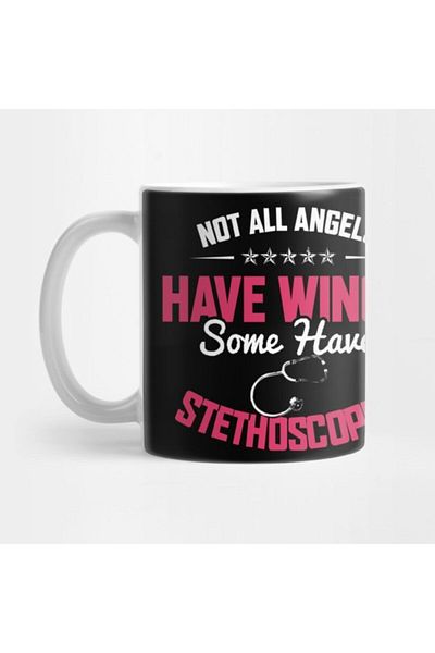 TatFast كوب Stethoscopes باللون الأزرق الفاتح - هدية ومهر وعرض